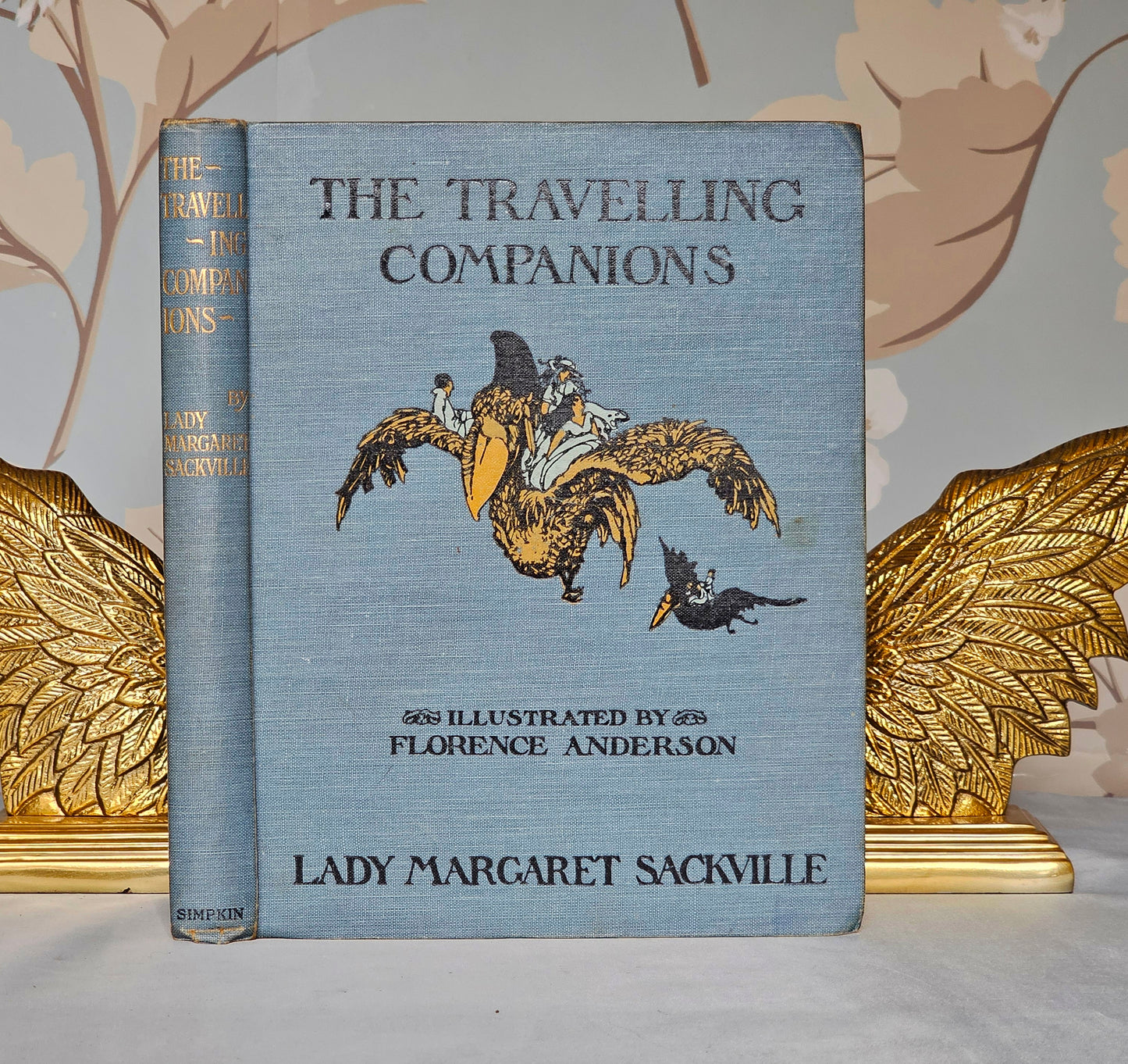 1915 The Travelling Companions And Other Stories For Children by Lady Margaret Sackville / 1st Florence Anderson Edition / 12 Colour Plates