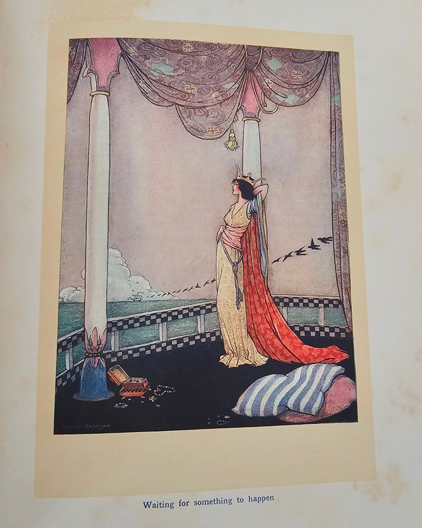 1915 The Travelling Companions And Other Stories For Children by Lady Margaret Sackville / 1st Florence Anderson Edition / 12 Colour Plates