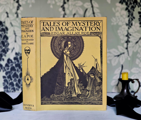 1971 Tales of Mystery & Imagination by Edgar Allan Poe / First Edition, Minerva Press / Large Deluxe Edition Illustrated by Harry Clarke
