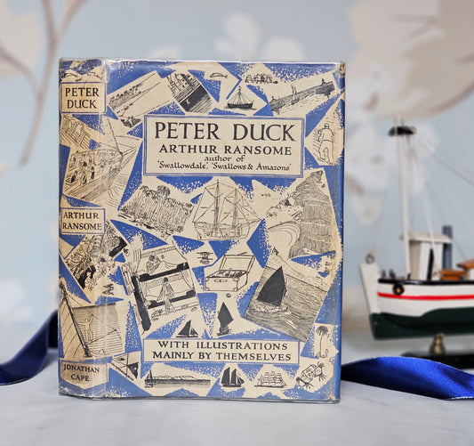 Peter Duck by Arthur Ransome / 1948 Jonathan Cape, London / In The Swallows & Amazons Series / Vintage Hardback Book