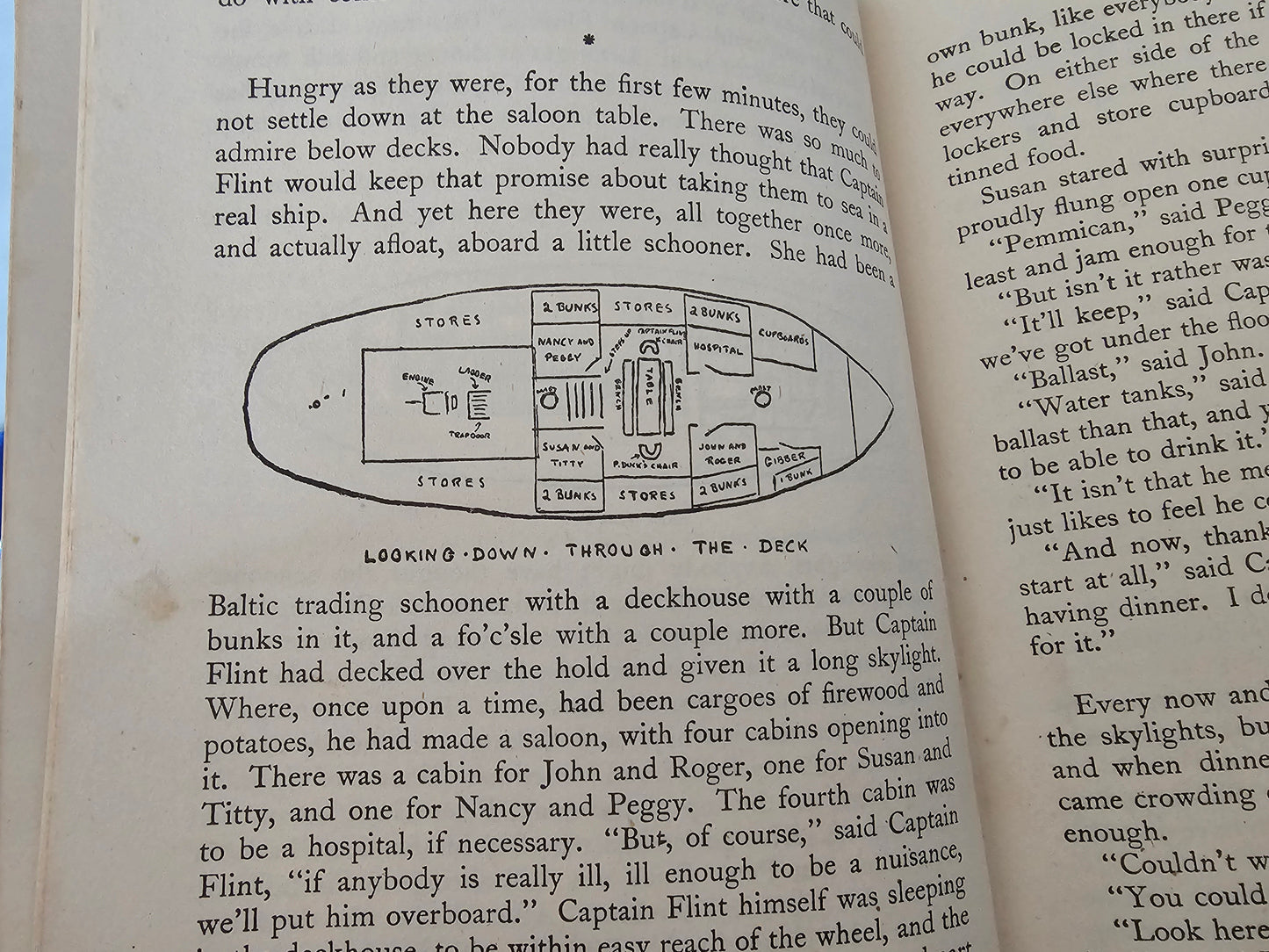 Peter Duck by Arthur Ransome / 1948 Jonathan Cape, London / In The Swallows & Amazons Series / Vintage Hardback Book