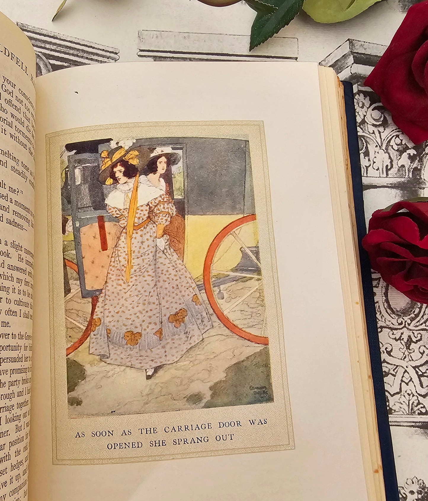 1922 The Tenant of Wildfell Hall & Agnes Grey by Anne Bronte / JM Dent & Sons, London / 12 Delightful Colour Plates by Edmund Dulac / Unread