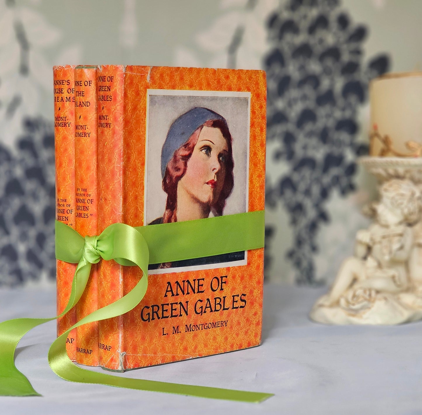 1946 Anne of Green Gables Set of Three Vintage Novels / LM Montgomery / George Harrap & Co., London / In Bright, Clean Vintage Condition