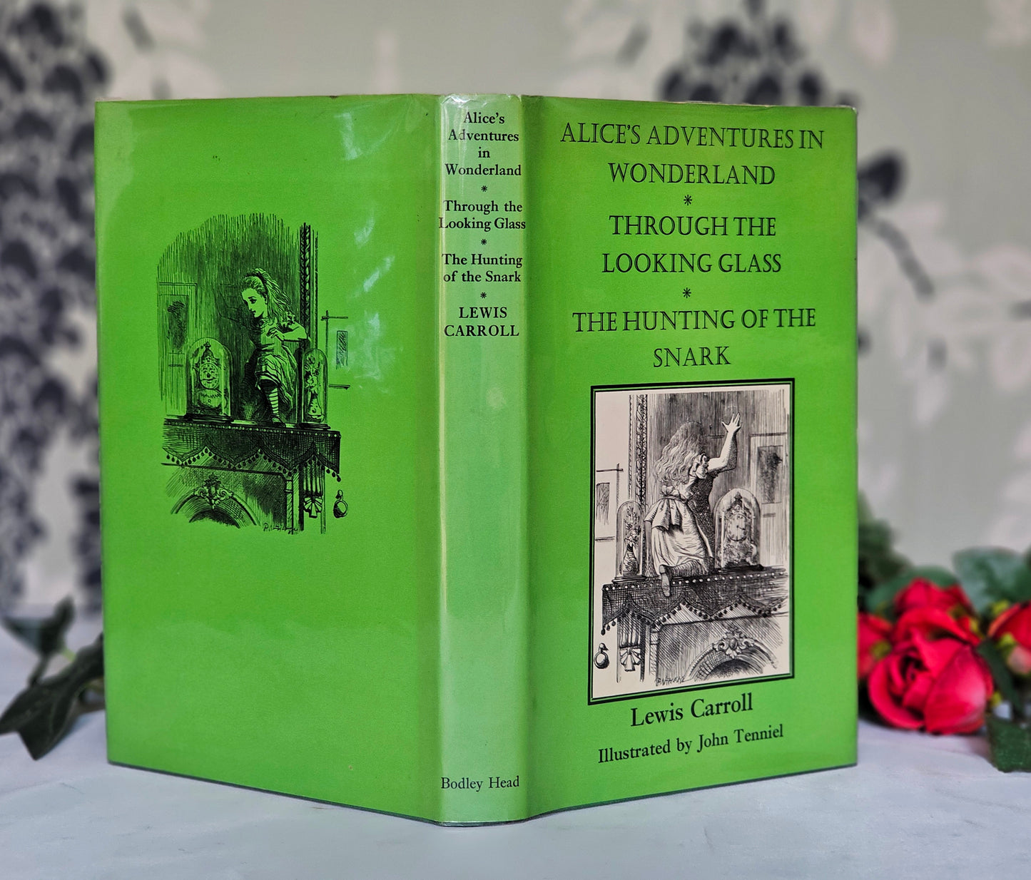 1975 Alice's Adventures in Wonderland / Through the Looking-Glass / The Hunting of the Snark / Three Books in One Volume / The Bodley Head