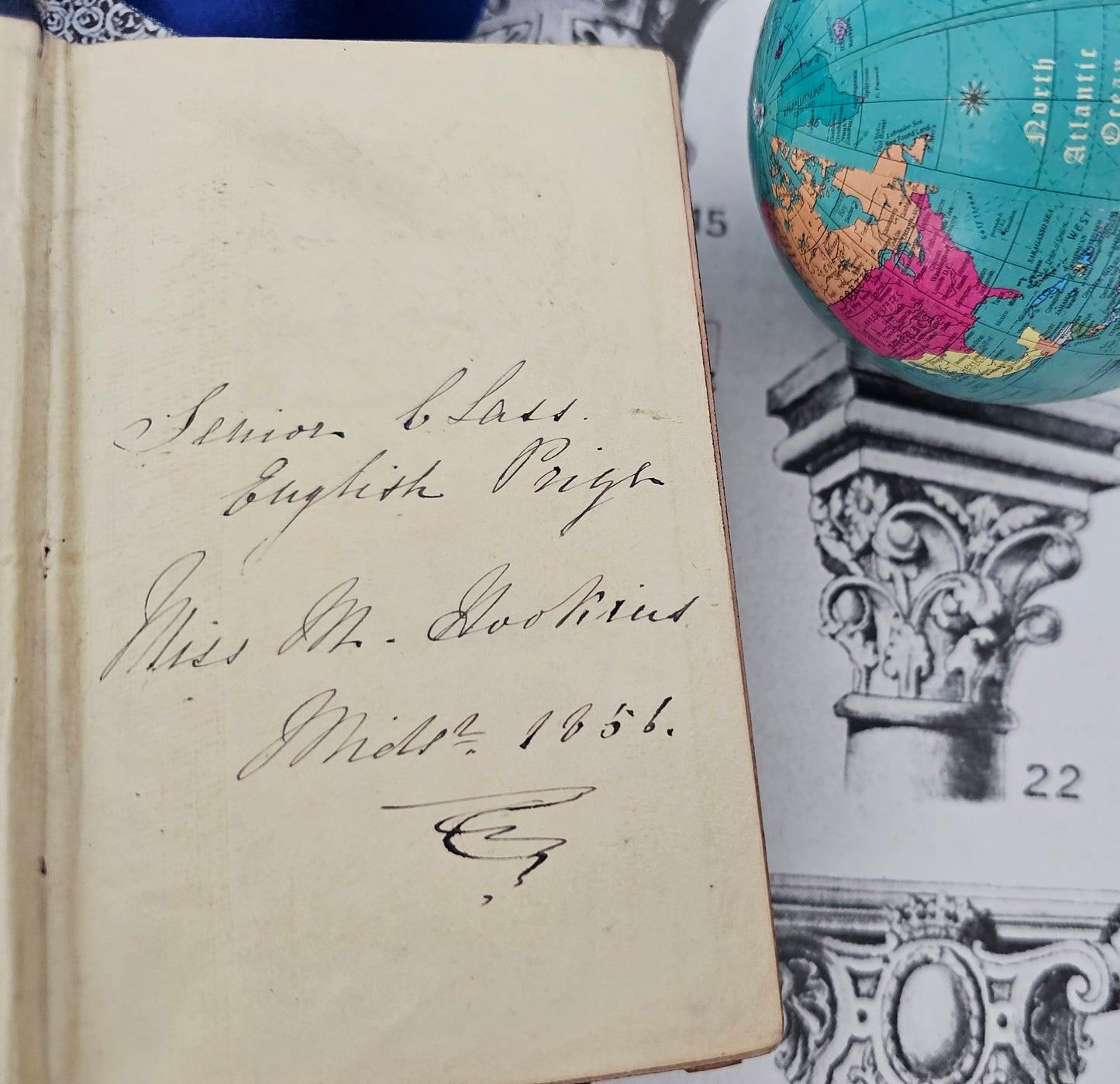 1853 The History of Discovery and Conquest of America by W Robertson / With Two Folding Maps / Good Condition / Antique Book 171 Years Old