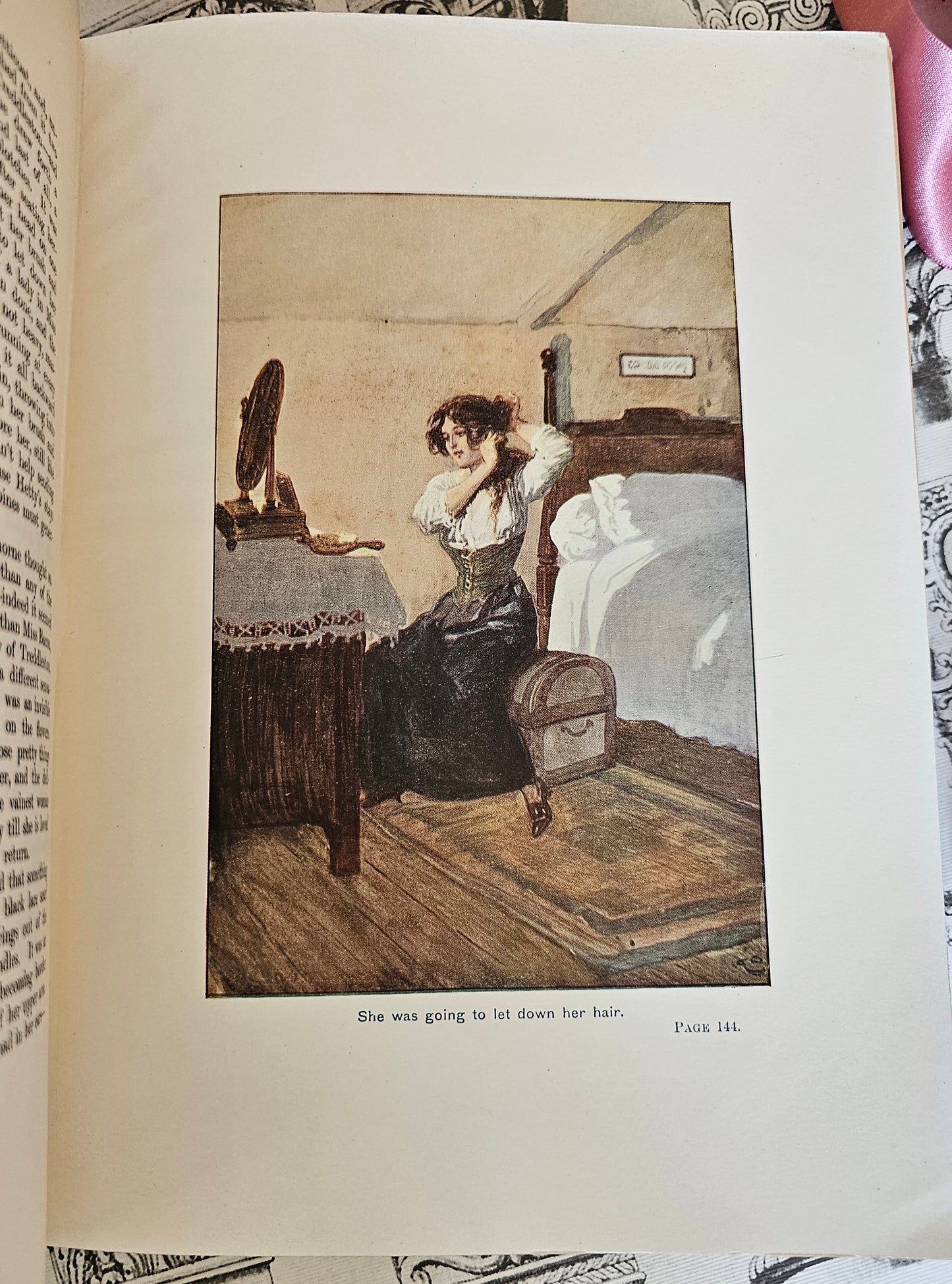 1914 Adam Bede by George Eliot / W&R Chambers, London / Beautiful Large-Format Antique Edition / Richly Illustrated in Colour and Line