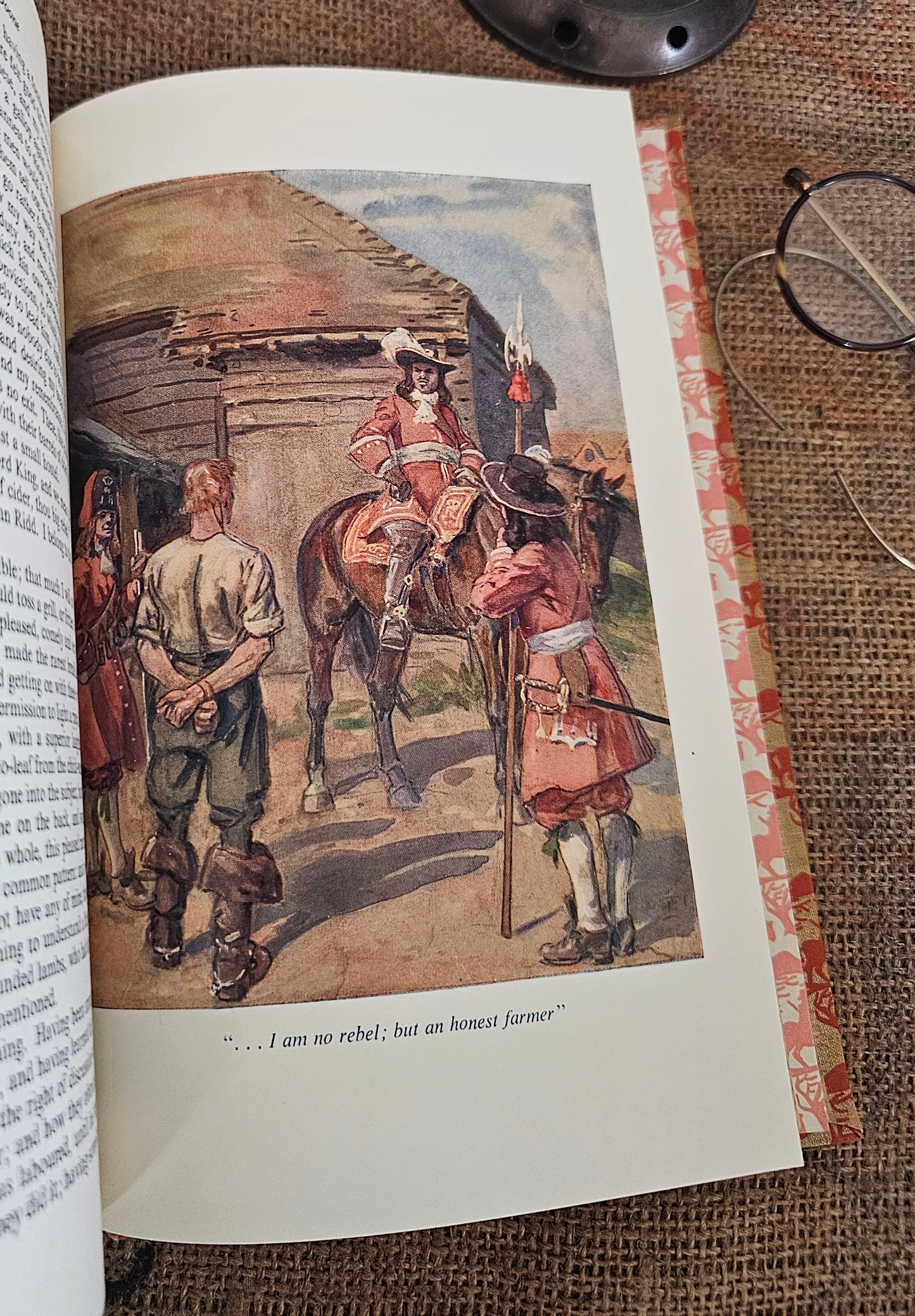 1955 Lorna Doone by RD Blackmore / JM Dent & Sons London / Decorative Boards / Illustrated With Colour Plates and Drawings / Good Condition