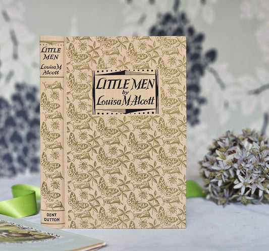 1964 Little Men by Louisa May Alcott / JM Dent & Sons London / Decorative Boards / Illustrated in Colour and Line / Dust Wrapper