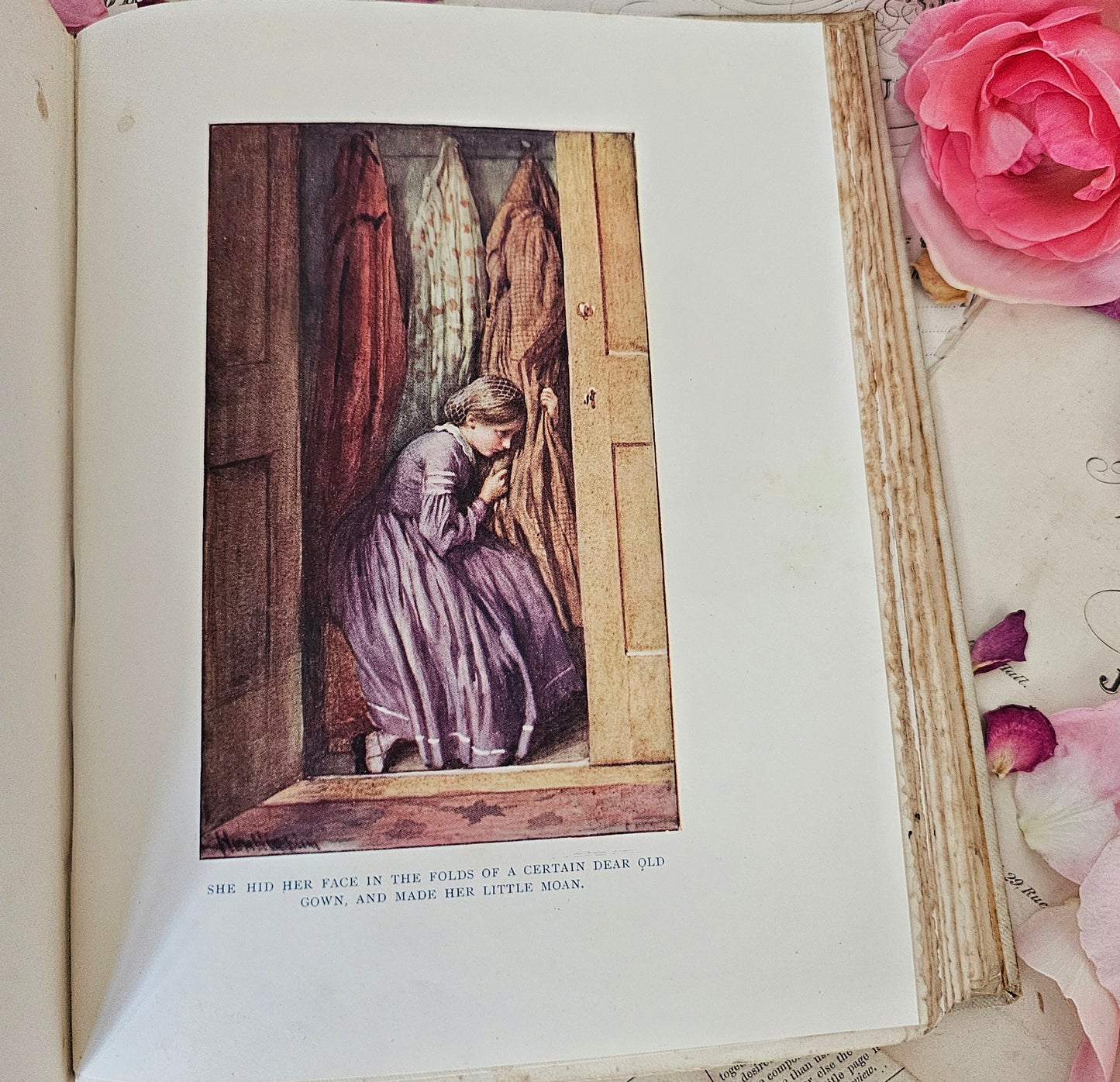 1912 Little Women by Louisa May Alcott / Large Format Vintage Hardback / SCARCE / Charming Colour Illustrations by Harold Copping / Lovely