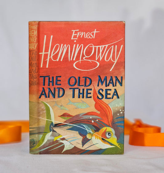 1966 The Old Man & The Sea by Ernest Hemingway / Jonathan Cape, London / In Excellent Condition With Super Dust Wrapper / Pulitzer Winner