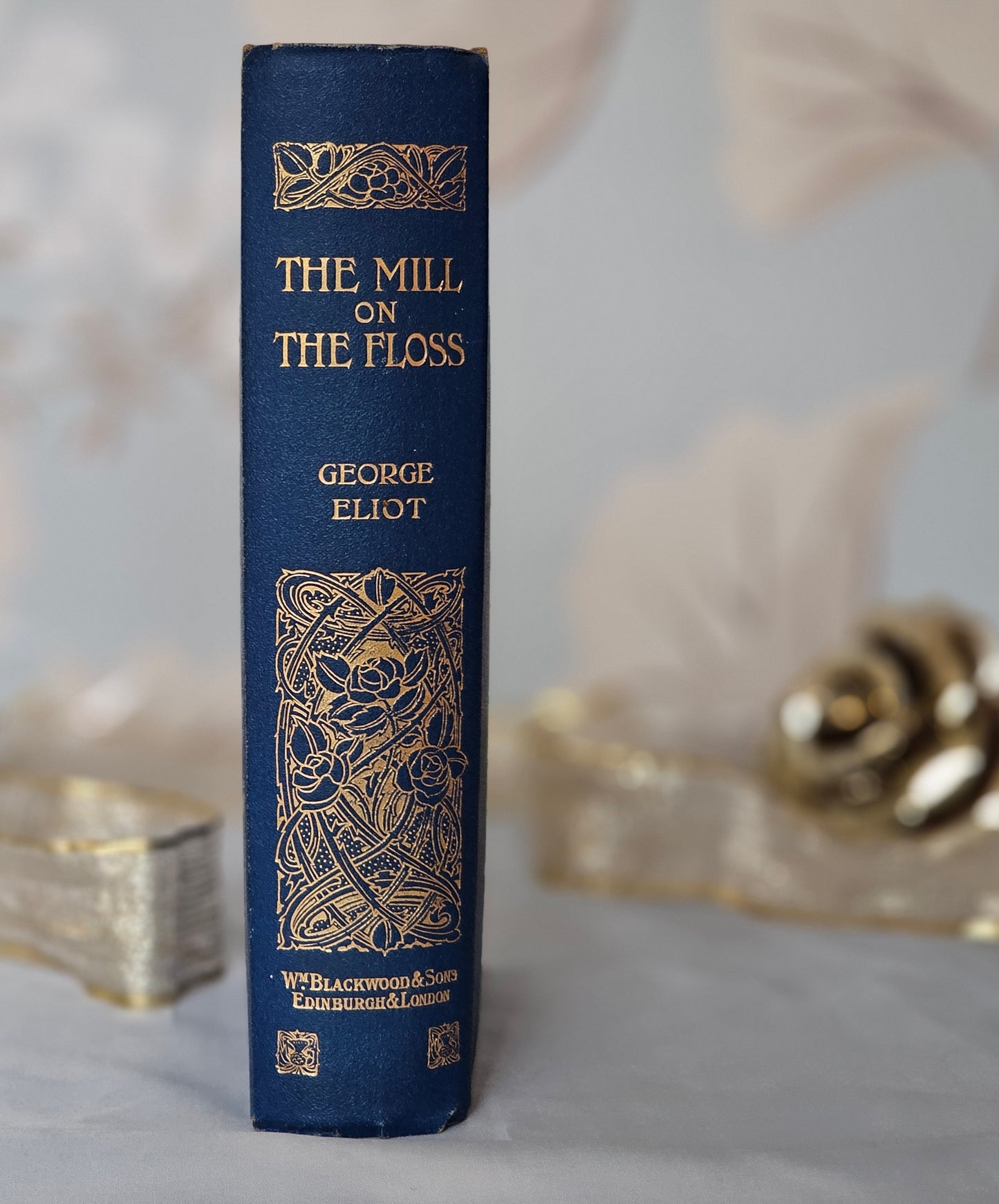 1880s The Mill on the Floss by George Eliot / William Blackwood & Sons, Ltd / Elegant Victorian Edition / In Good Condition