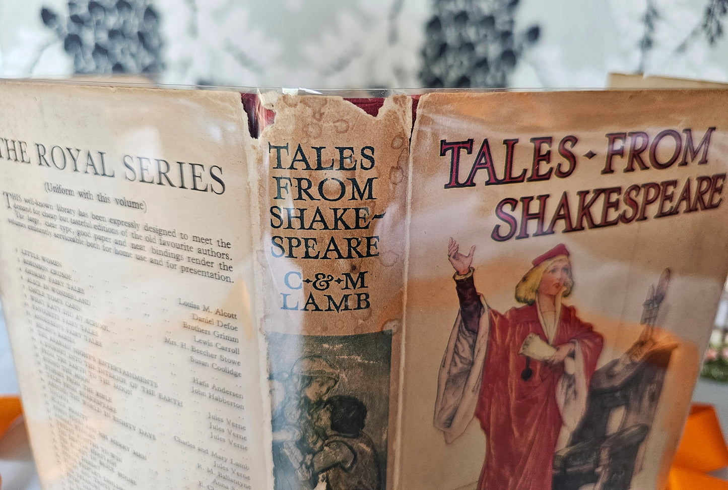 1930s Tales From Shakespeare by Charles and Mary Lamb / Ward, Lock & Co., London / Vintage Hardback Book in Original Dust Wrapper