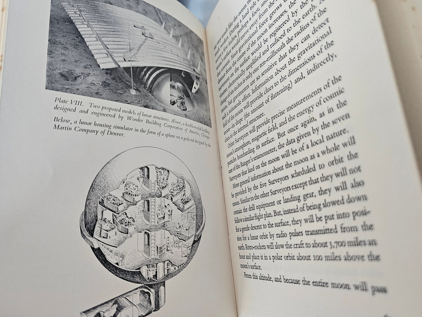 1965 Exploration of the Moon by Franklyn Branley / The Scientific Book Club / Excellent Pre-Moon Landing, Space Race Era Study / Illustrated