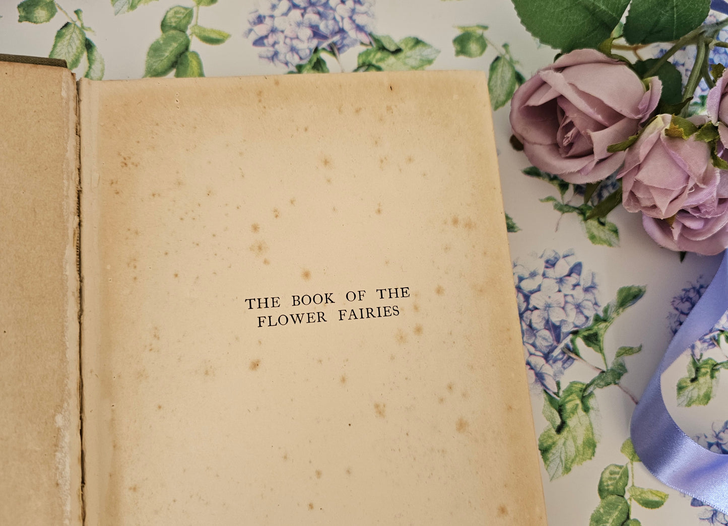 1927 FIRST EDITION The Book of the Flower Fairies, Poems and Pictures by Cicely Mary Barker / Blackie & Son Ltd London / In Good Condition