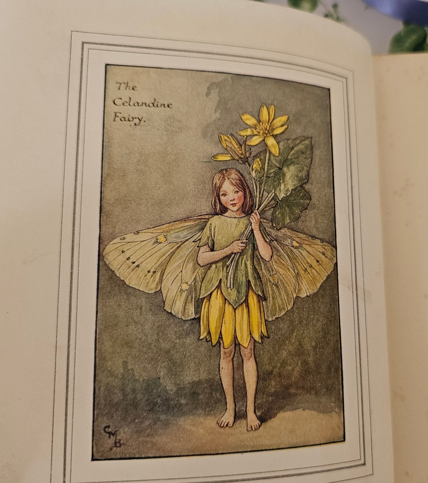 1927 FIRST EDITION The Book of the Flower Fairies, Poems and Pictures by Cicely Mary Barker / Blackie & Son Ltd London / In Good Condition