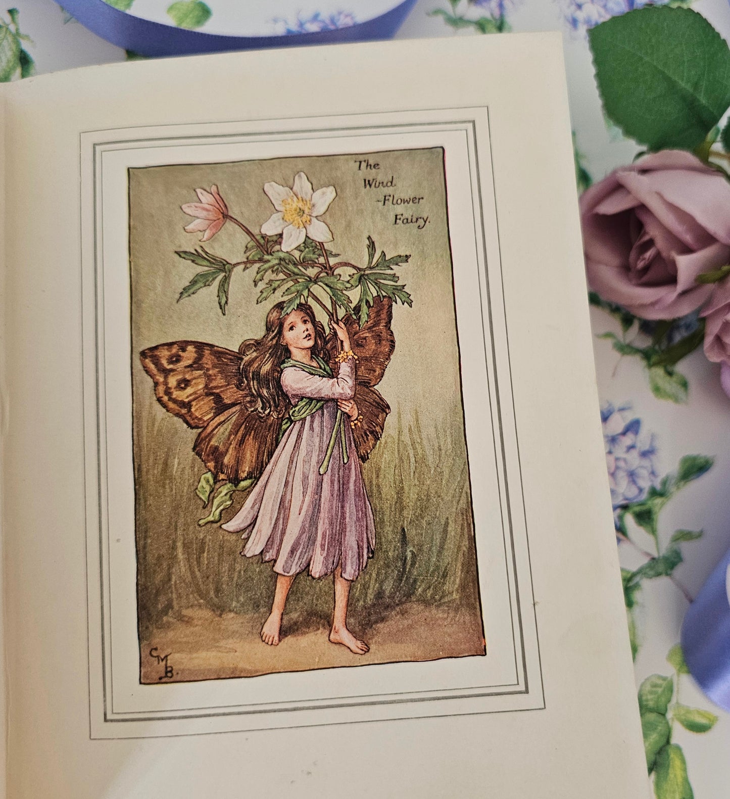 1927 FIRST EDITION The Book of the Flower Fairies, Poems and Pictures by Cicely Mary Barker / Blackie & Son Ltd London / In Good Condition