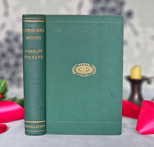 1892 Christmas Books by Charles Dickens / Including A Christmas Carol / Macmillan & Co., London / Five Christmas Stories / Illustrated