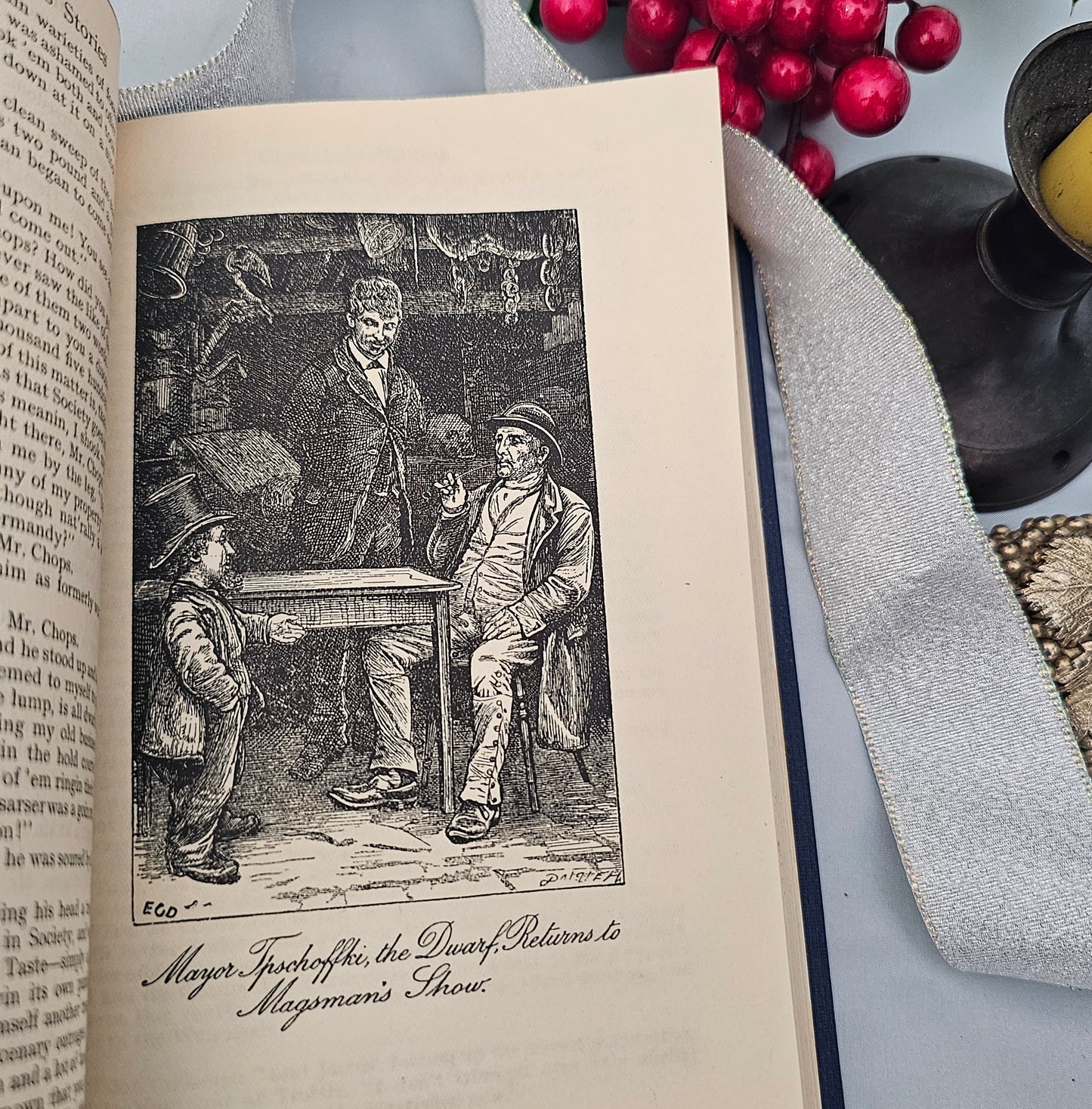 1930s Christmas Stories by Charles Dickens / NB. Does NOT Include The Longer Novella A Christmas Carol / Vintage Book in Very Good Condition