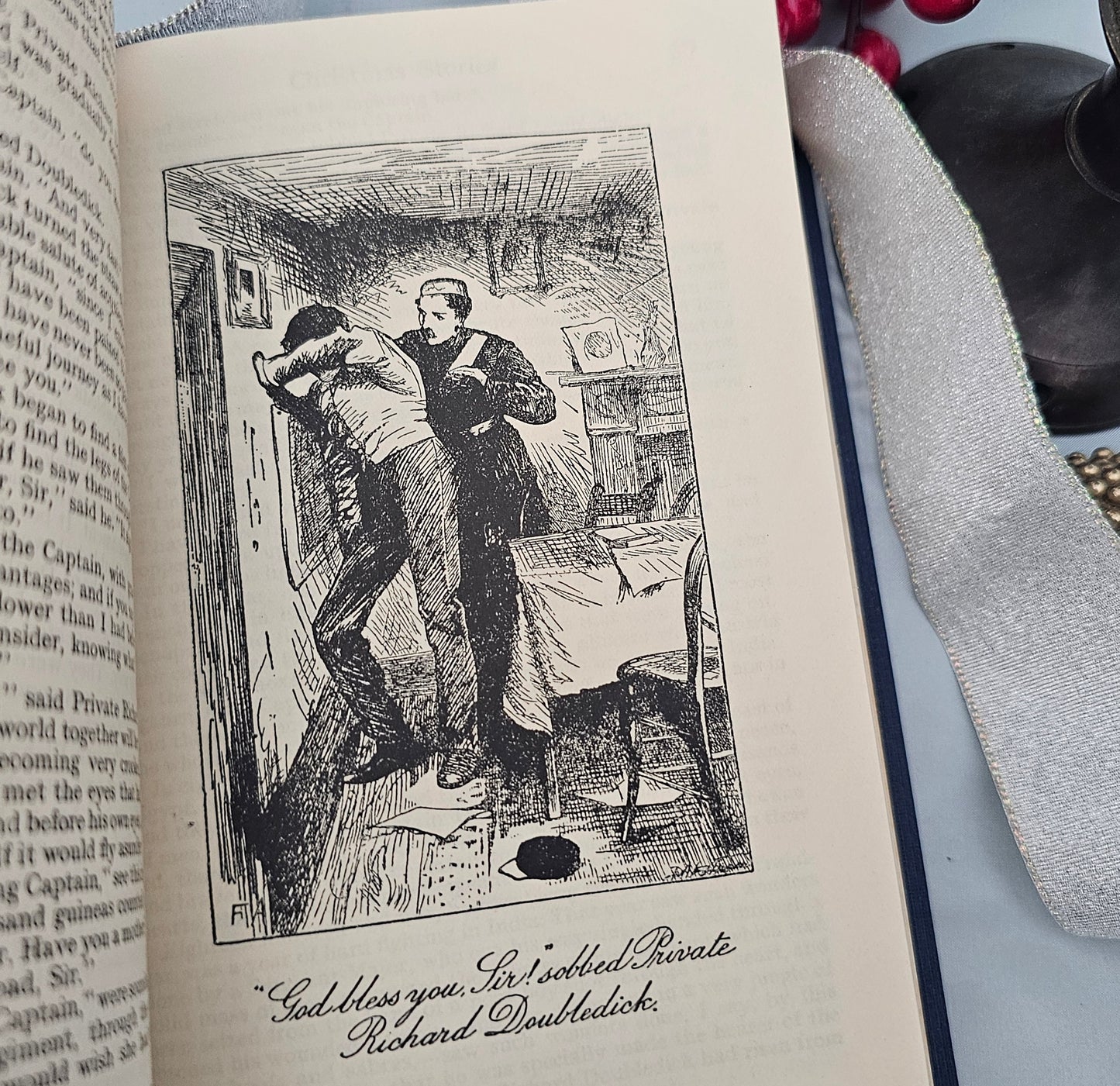 1930s Christmas Stories by Charles Dickens / NB. Does NOT Include The Longer Novella A Christmas Carol / Vintage Book in Very Good Condition