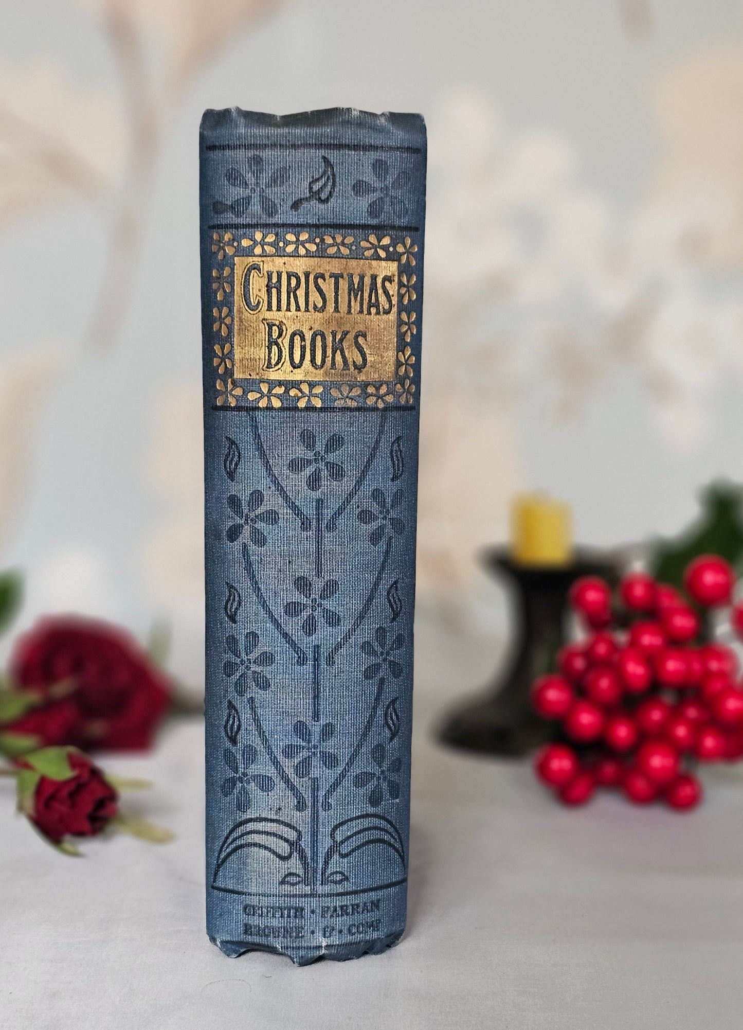 1910s Christmas Books by Charles Dickens / Griffith Farran Browne & Co. Ltd, London / Five Christmas Stories / Includes A Christmas Carol