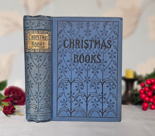 1910s Christmas Books by Charles Dickens / Griffith Farran Browne & Co. Ltd, London / Five Christmas Stories / Includes A Christmas Carol