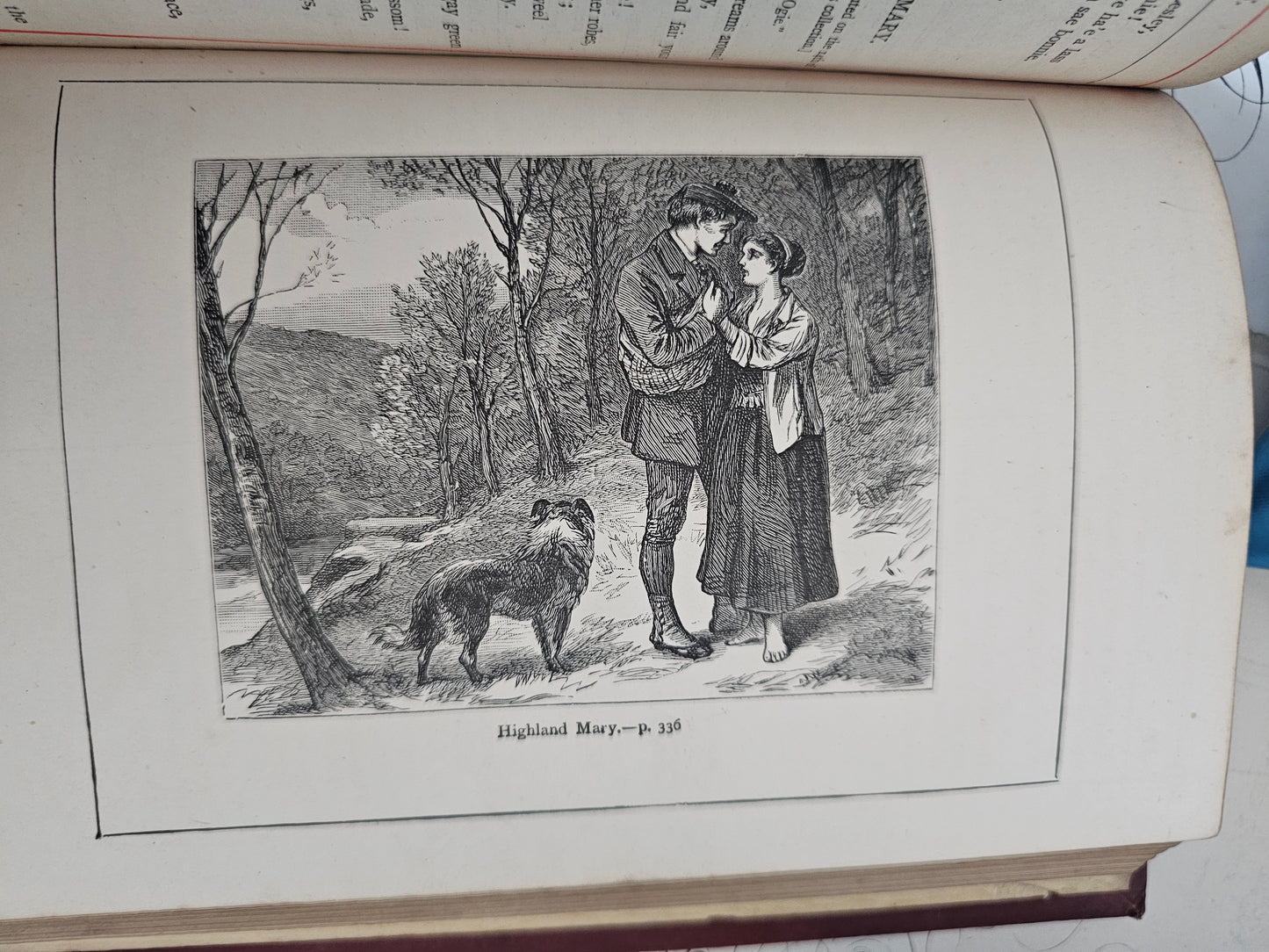 1880s The Poetical Works of Robert Burns / George Routledge & Sons, London / Antique Book / Beautiful Decorative Binding