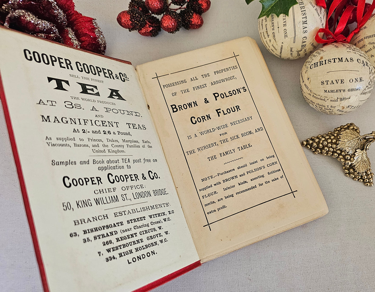 1886 The Cricket on the Hearth by Charles Dickens / Christmas Book / Chapman & Hall / First Re-Issue of 1845 First Edition / A Little Shaken