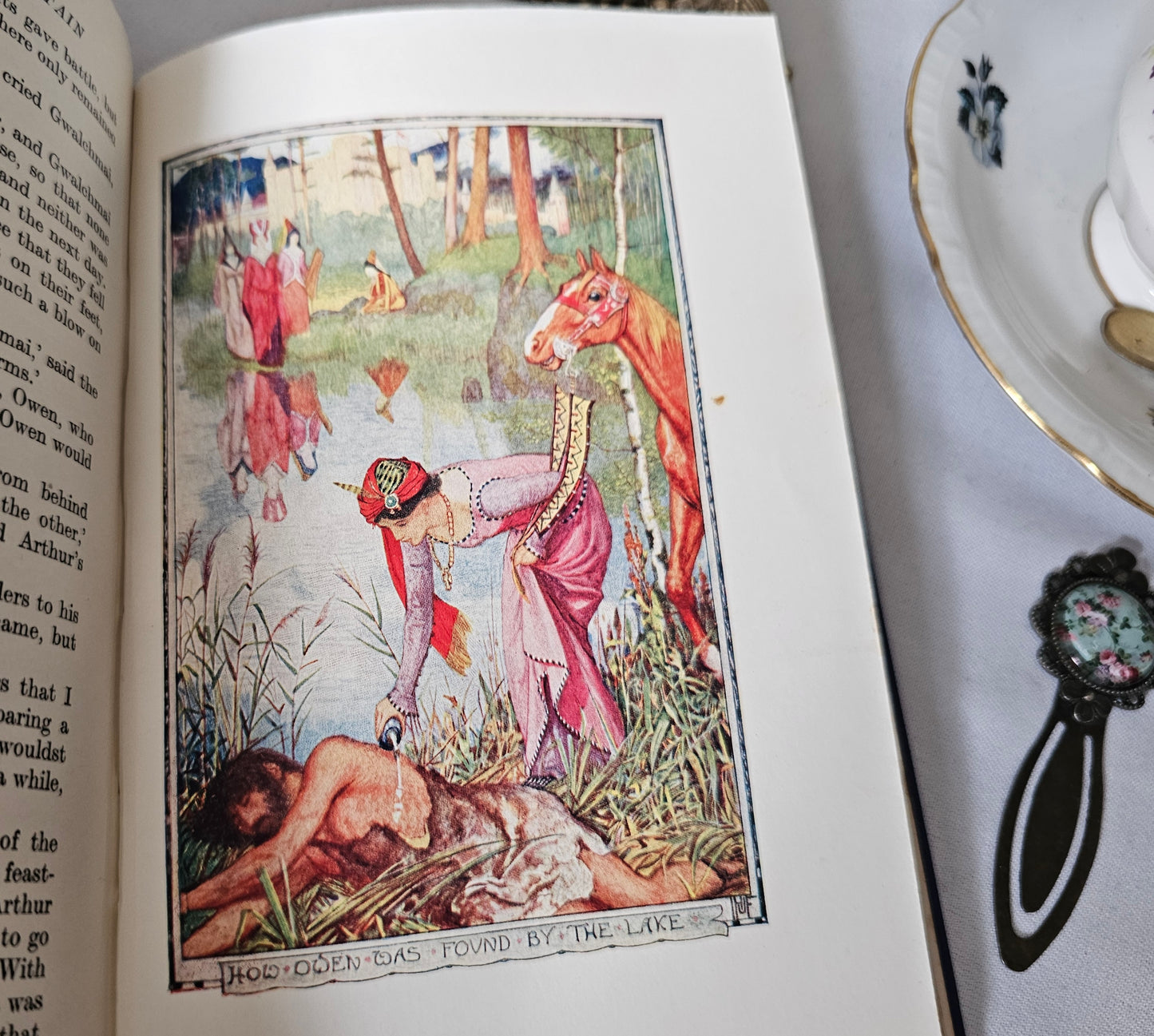 1934 The Lilac Fairy Book Edited by Andrew Lang / Longmans Green & Co London / Beautiful Vintage Book / Richly Illustrated / 6 Colour Plates