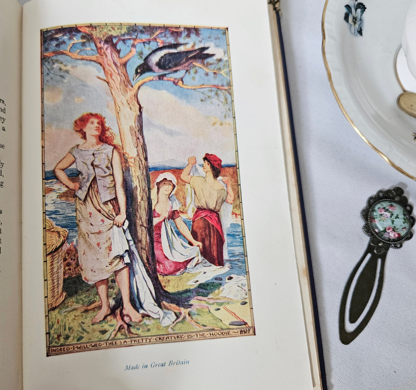 1934 The Lilac Fairy Book Edited by Andrew Lang / Longmans Green & Co London / Beautiful Vintage Book / Richly Illustrated / 6 Colour Plates