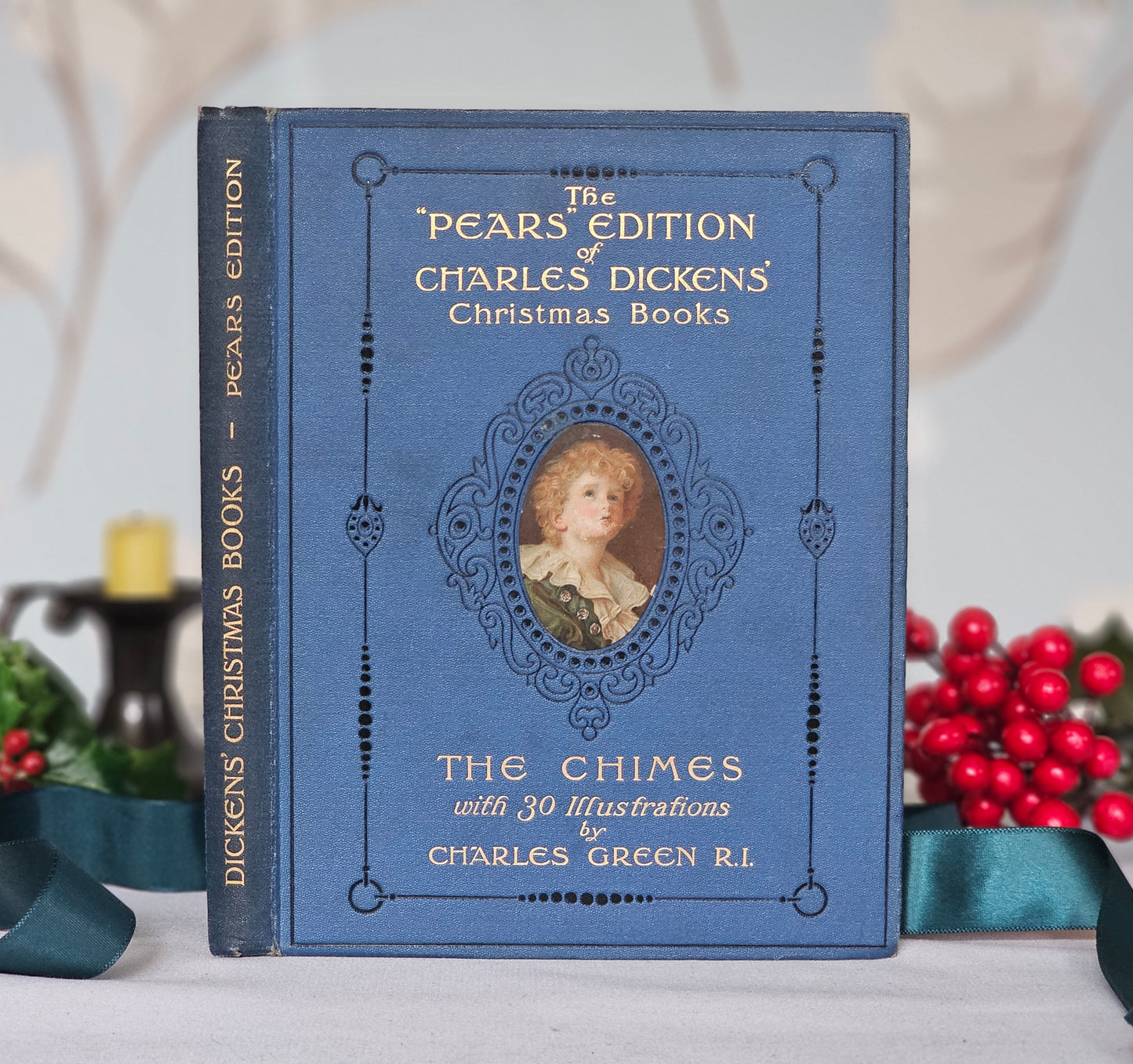 1912 The Chimes by Charles Dickens / Pears Centenary Edition of Dickens' Christmas Books / Richly Illustrated / In Very Good Condition