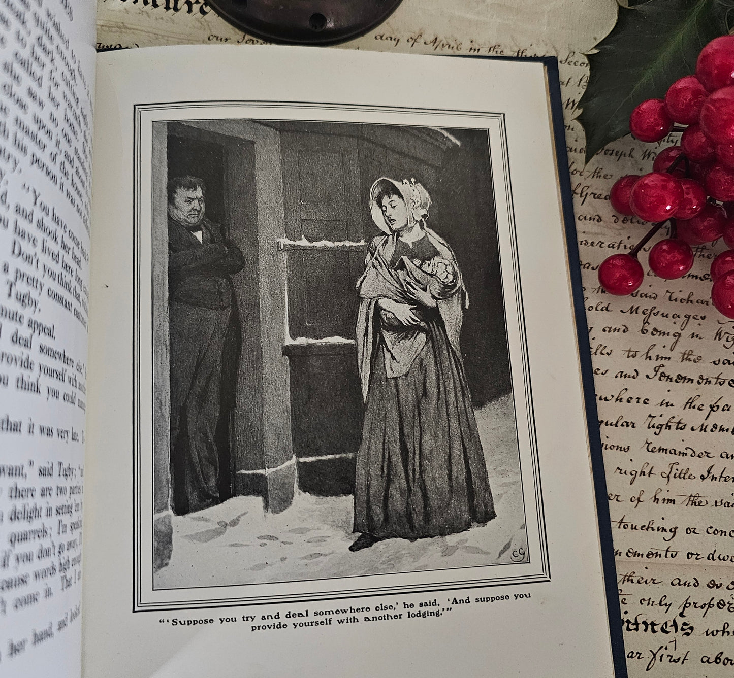 1912 The Chimes by Charles Dickens / Pears Centenary Edition of Dickens' Christmas Books / Richly Illustrated / In Very Good Condition