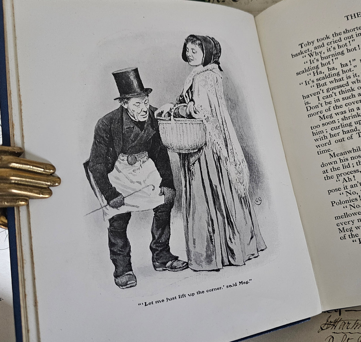 1912 The Chimes by Charles Dickens / Pears Centenary Edition of Dickens' Christmas Books / Richly Illustrated / In Very Good Condition