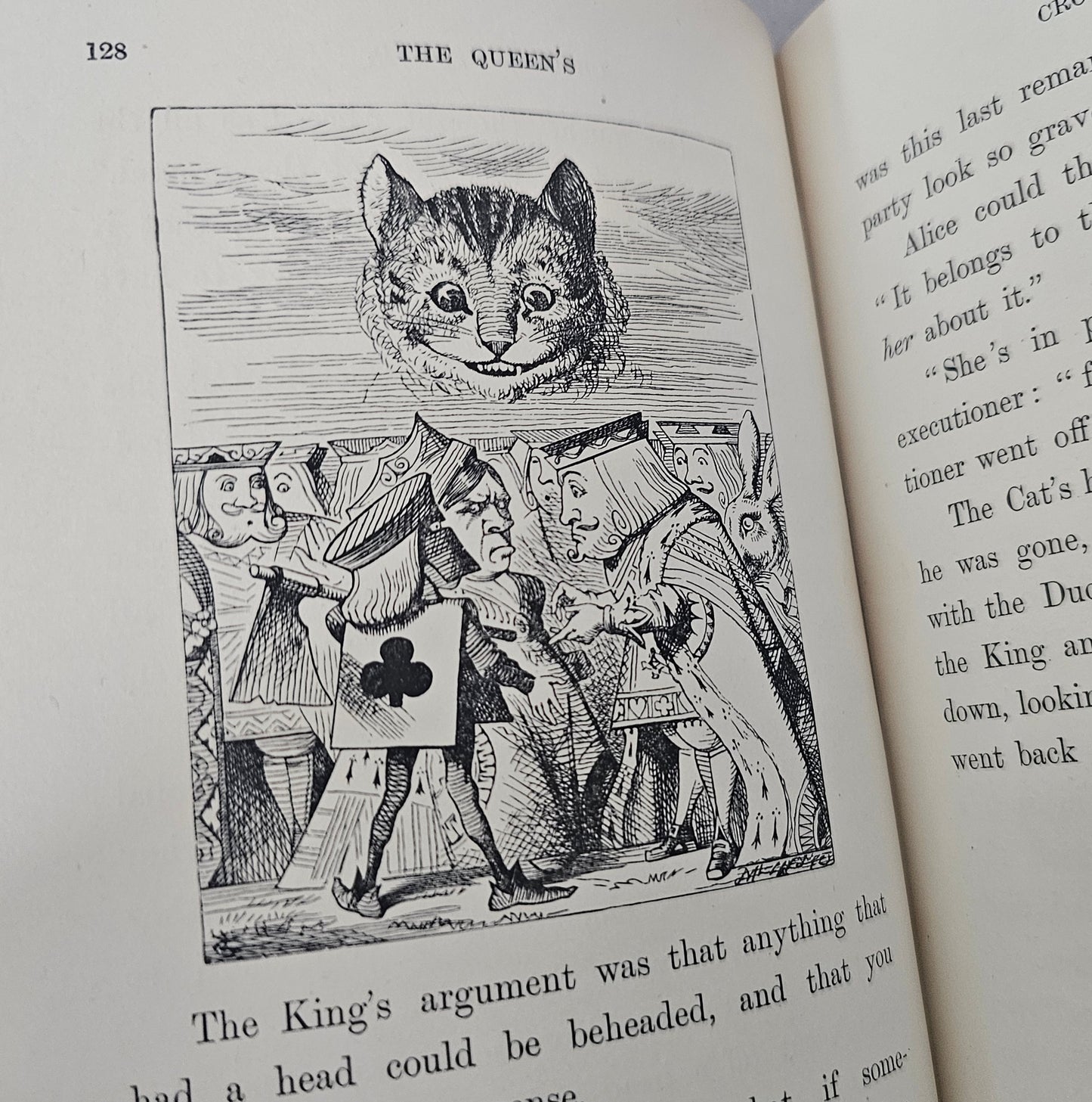 1932 Alice's Adventures in Wonderland by Lewis Carroll / Lovely Vintage Hardback / Macmillan, London / Richly Illustrated / Good Condition