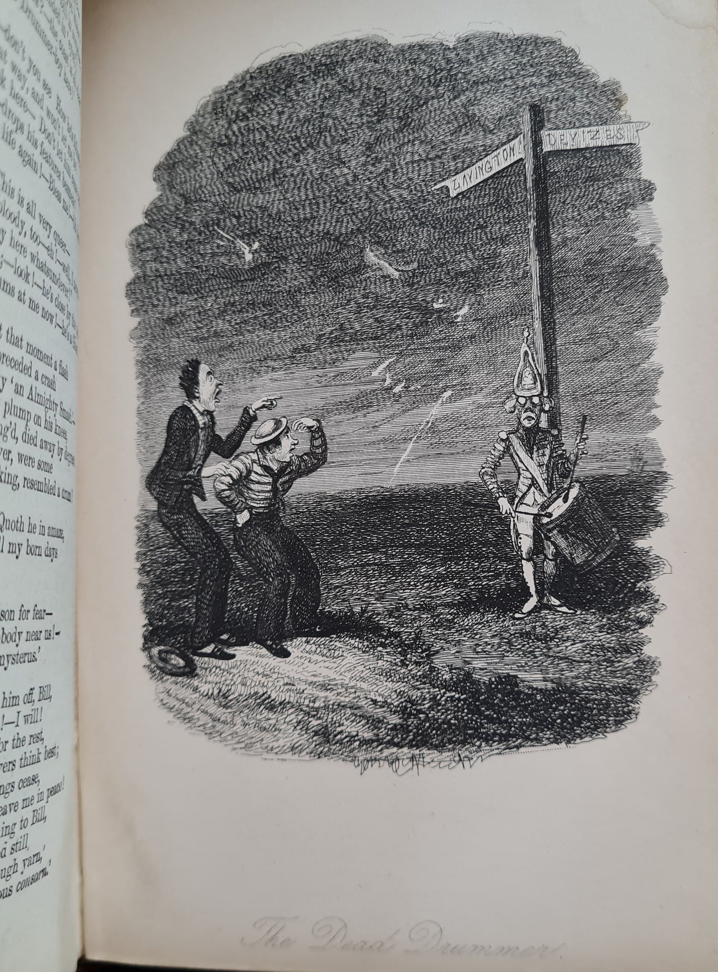 1869 The Ingoldsby Legends by Thomas Ingoldsby Esq. / Richard Bentley London / Lovely Antique Leather Edition / Good Condition / Illustrated