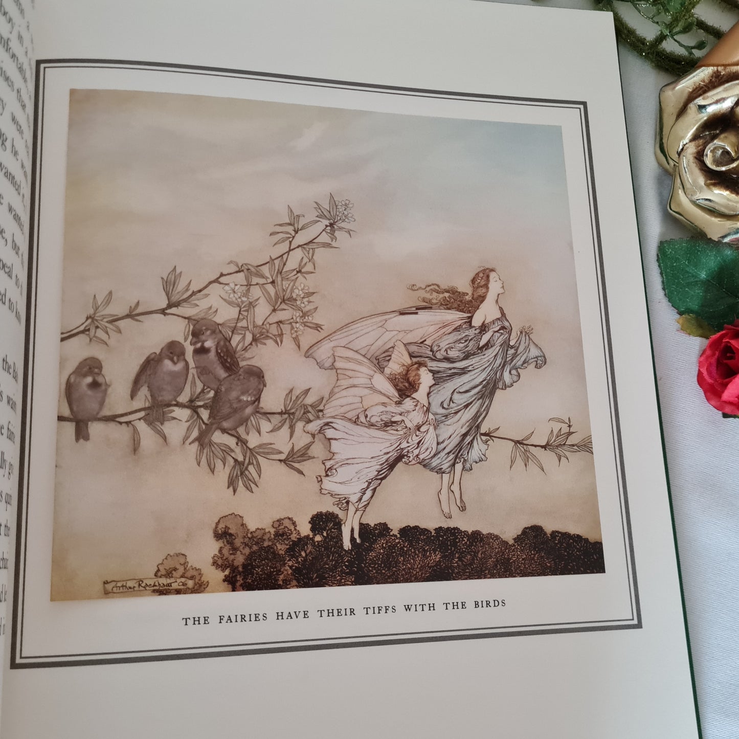 2005 Peter Pan In Kensington Gardens by JM Barrie / Deluxe Edition / Illustrated by Arthur Rackham / The Folio Society, London