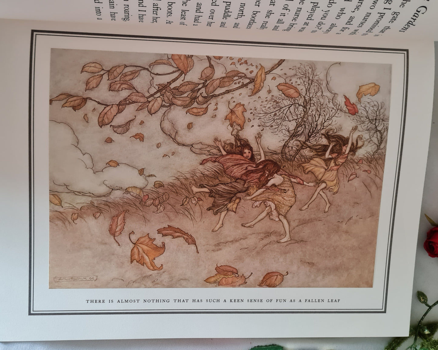 2005 Peter Pan In Kensington Gardens by JM Barrie / Deluxe Edition / Illustrated by Arthur Rackham / The Folio Society, London