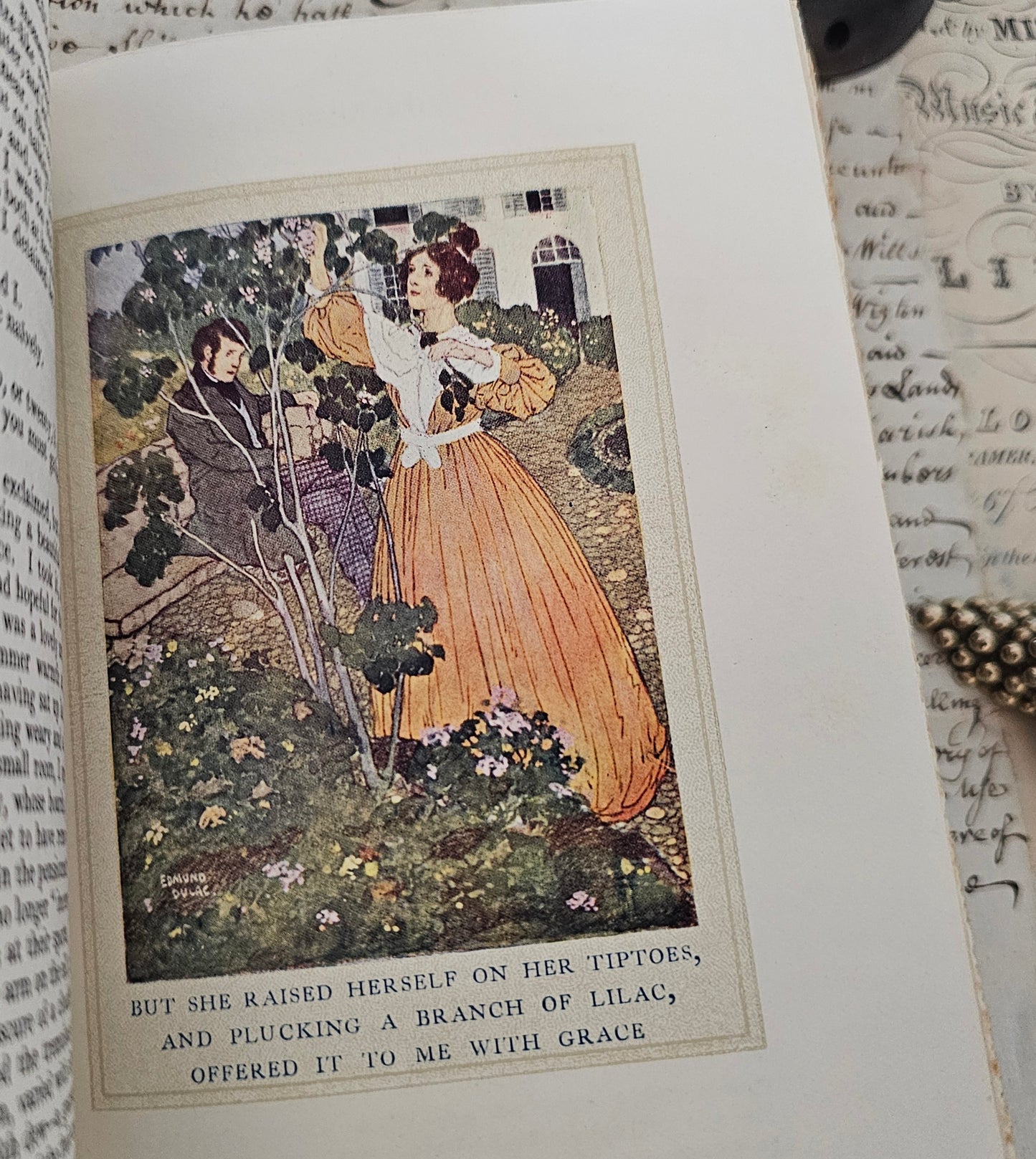 1922 The Professor by Charlotte Bronte / JM Dent & Sons, London / Six Delightful Colour Plates by Edmund Dulac / Unread, Very Good Condition