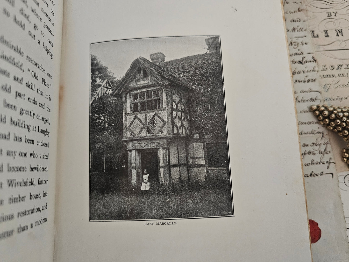 1902 Picturesque Old Houses by Allan Fea / Richly Illustrated With Pictures of Beautiful Old Houses / SH Bousfield & Co., London