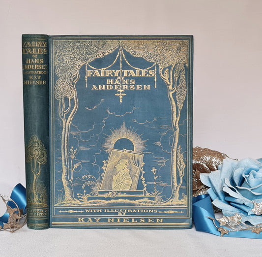 1924 Fairy Tales by Hans Andersen / 12 Beautiful Colour Plates by Kay Nielson / In Good Condition / Hodder & Stoughton, London
