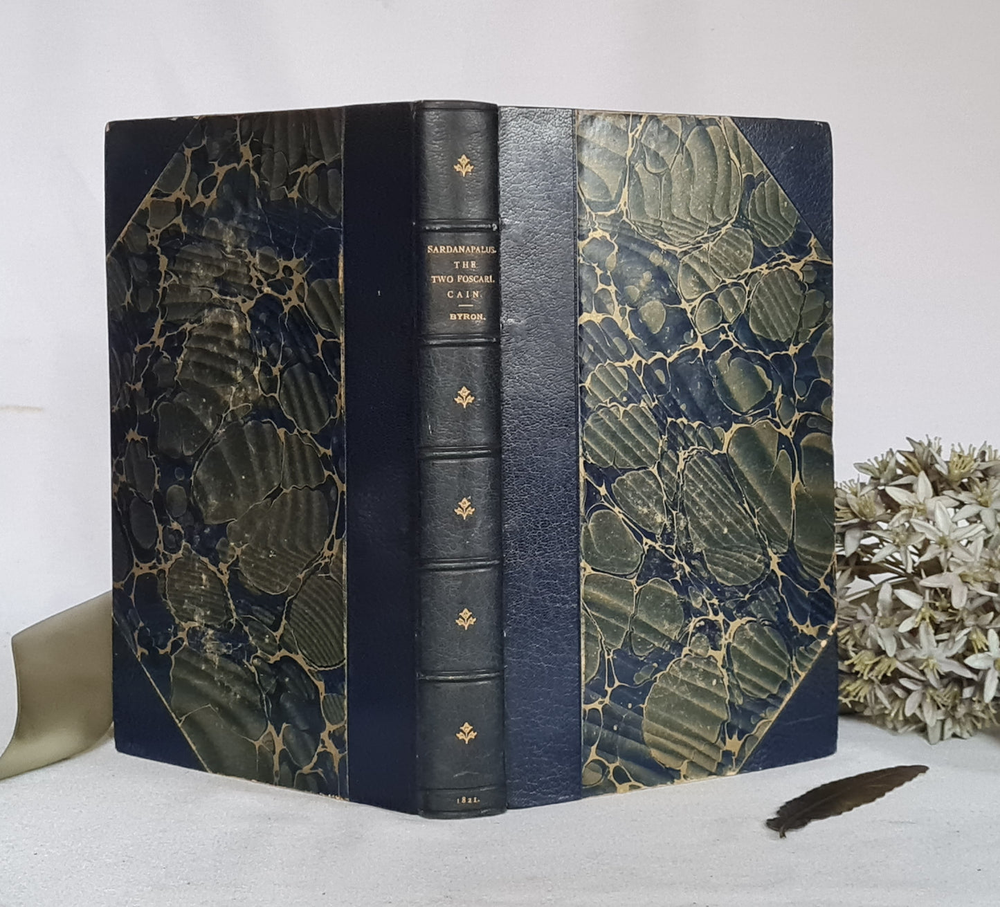 First Edition 1821 Lord Byron's Sardanapalus, A Tragedy; The Two Foscari, A Tragedy and Cain, A Mystery / John Murray, London / Fine Binding