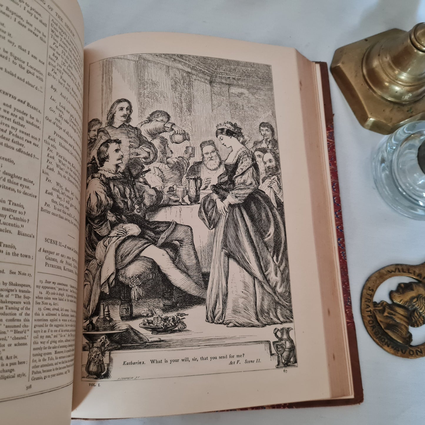 1870s The Plays of Shakespeare in 3 Volumes / Large Illustrated Edition / Cassell, Petter & Galpin, London / Comedies, Tragedies, Histories