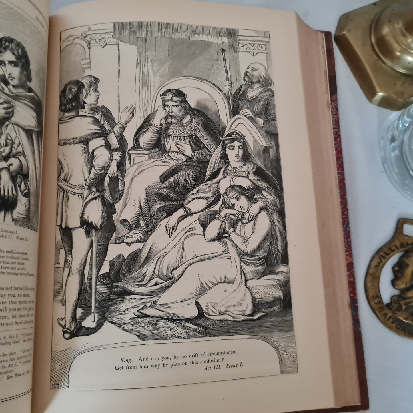 1870s The Plays of Shakespeare in 3 Volumes / Large Illustrated Edition / Cassell, Petter & Galpin, London / Comedies, Tragedies, Histories