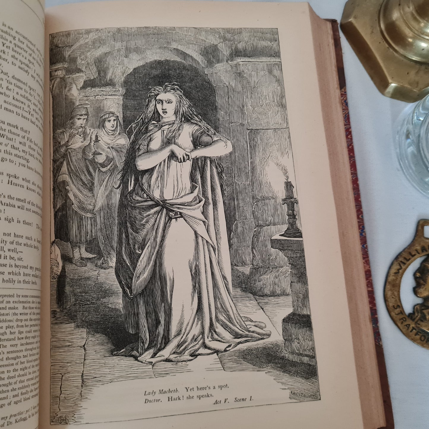 1870s The Plays of Shakespeare in 3 Volumes / Large Illustrated Edition / Cassell, Petter & Galpin, London / Comedies, Tragedies, Histories