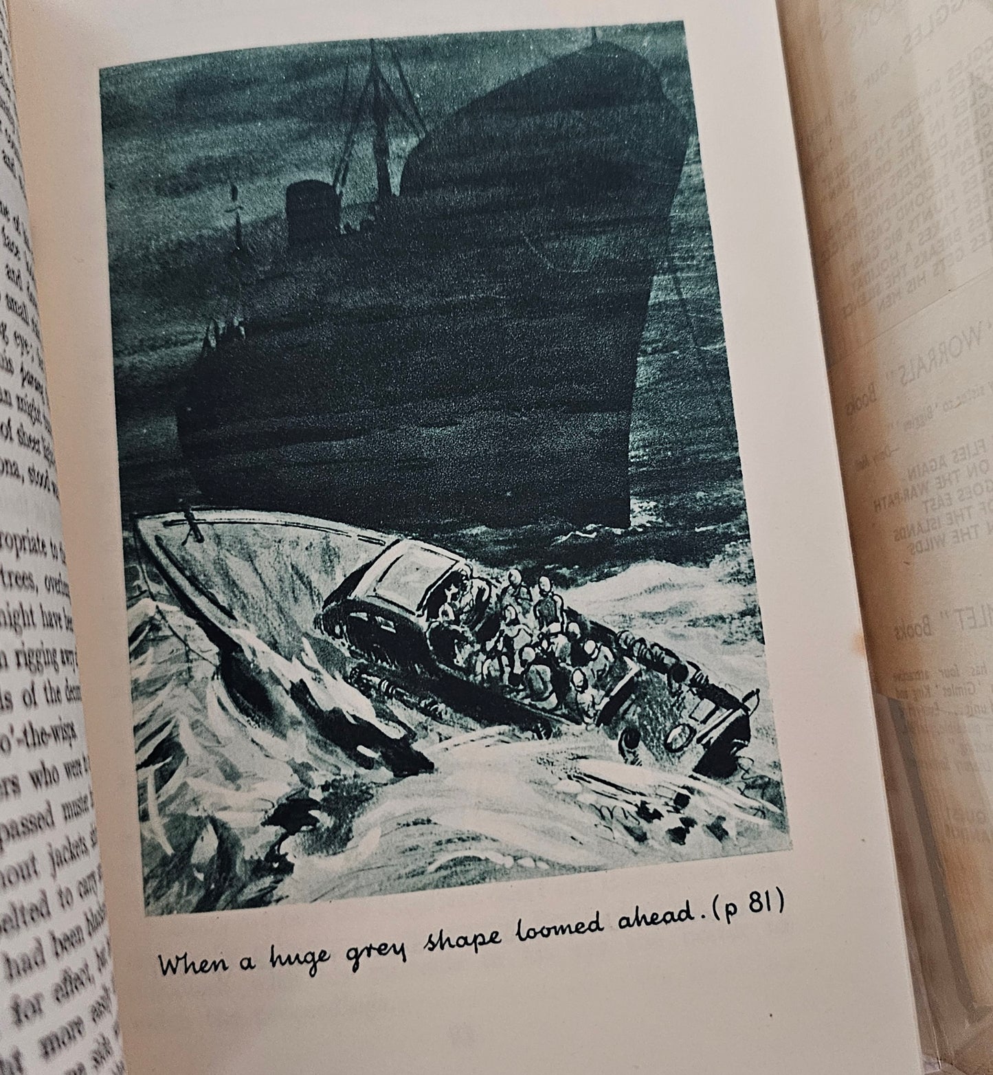 1951 Two Early Biggles Books by Captain WE Johns / Biggles Works it Out and Biggles Delivers the Goods / Illustrated Vintage Books / Jackets