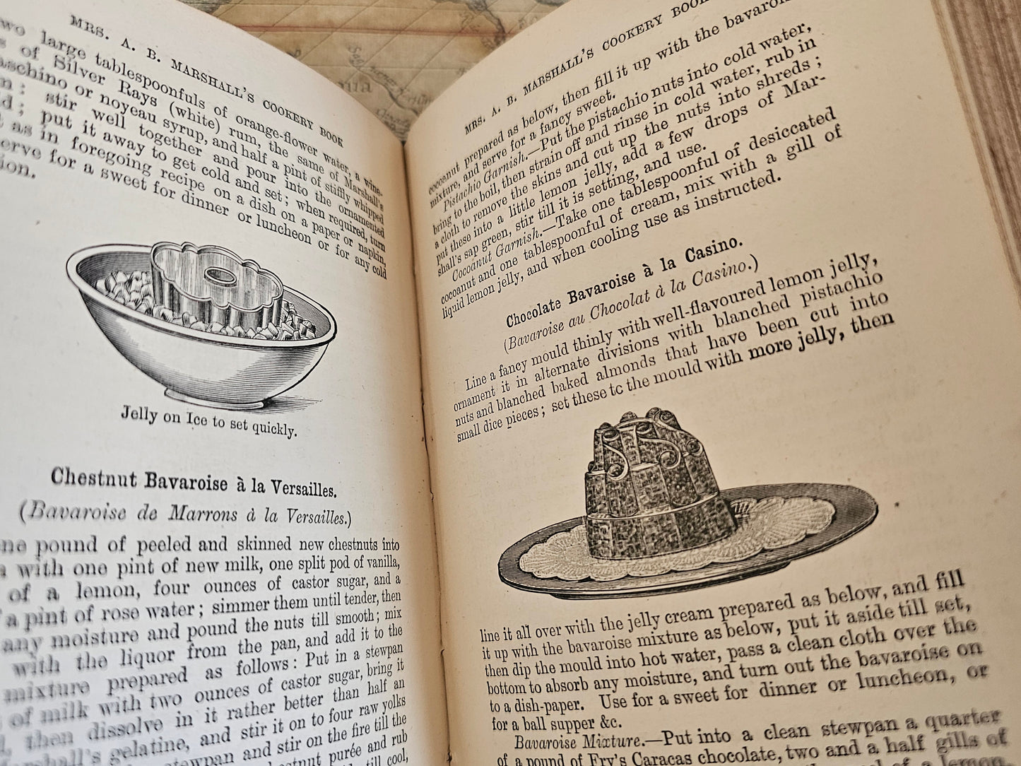 1890s Mrs AB Marshall's Cookery Book / Revised and Enlarged With 125 Illustrations / Influential Victorian Cookery Book / Good Condition