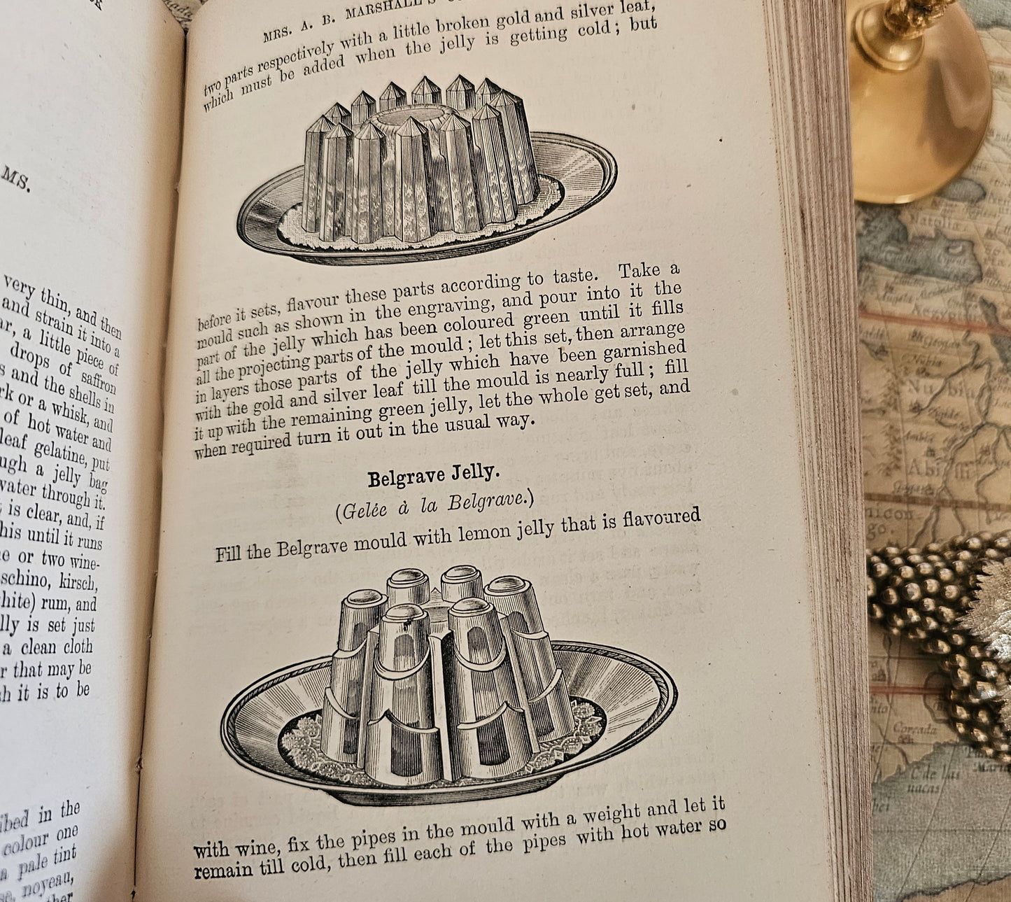 1890s Mrs AB Marshall's Cookery Book / Revised and Enlarged With 125 Illustrations / Influential Victorian Cookery Book / Good Condition