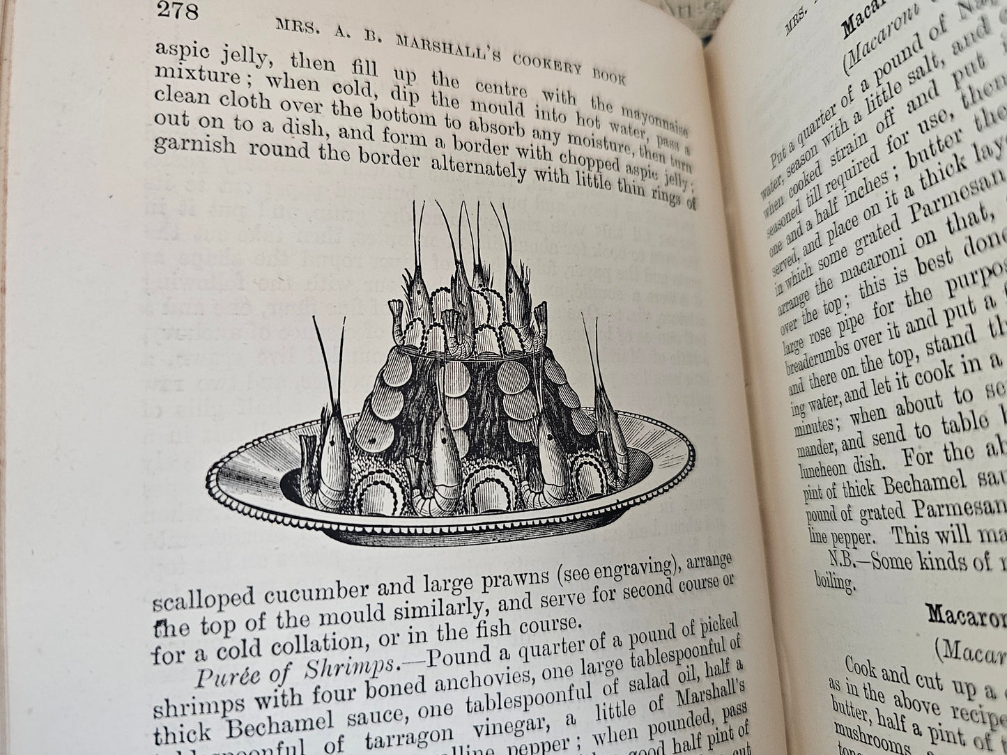 1890s Mrs AB Marshall's Cookery Book / Revised and Enlarged With 125 Illustrations / Influential Victorian Cookery Book / Good Condition