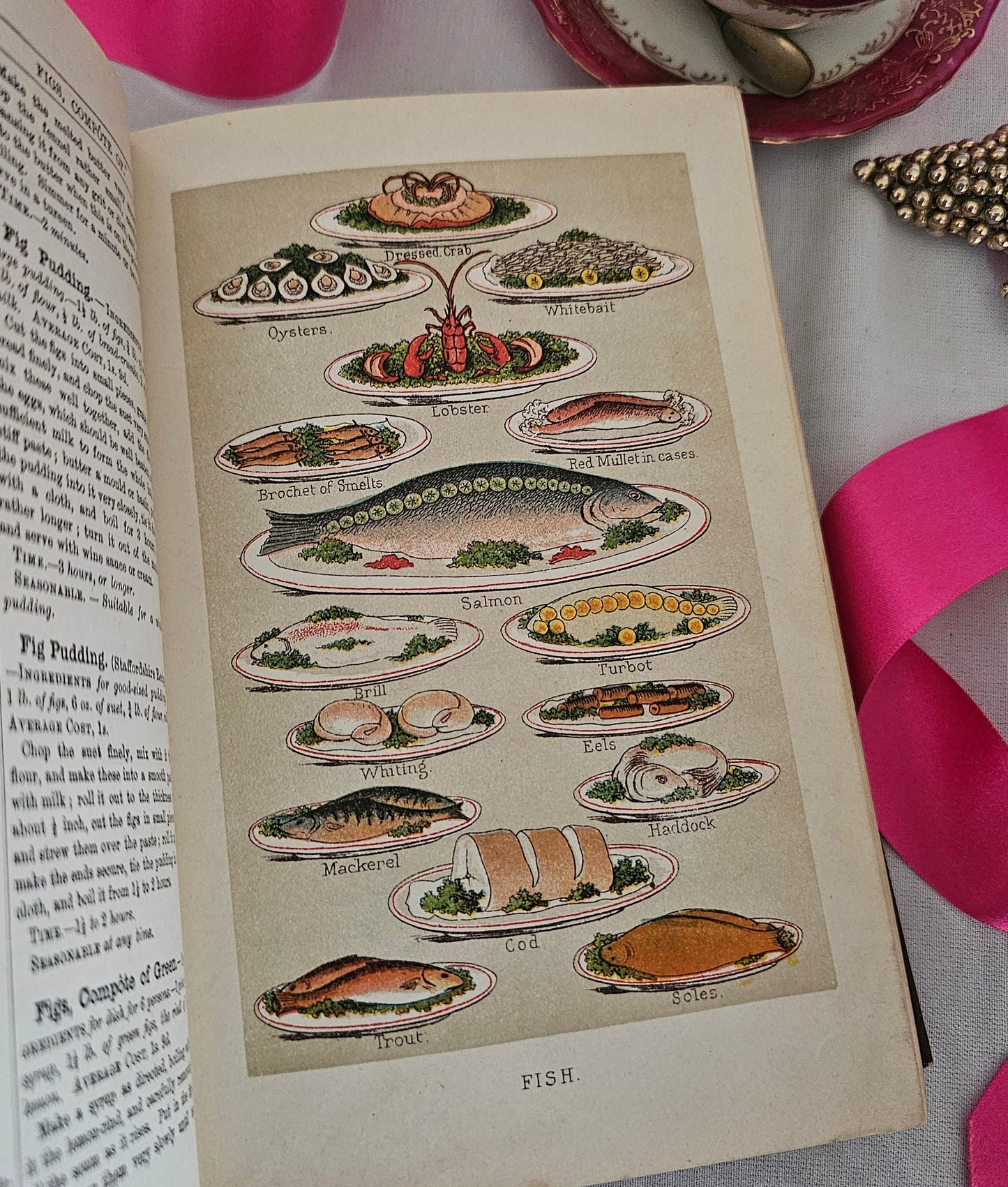 1891 Mrs Beeton's Every Day Cookery and Housekeeping Book / Ward Lock & Co., London / Richly Illustrated Including Eight Colour Plates / Box