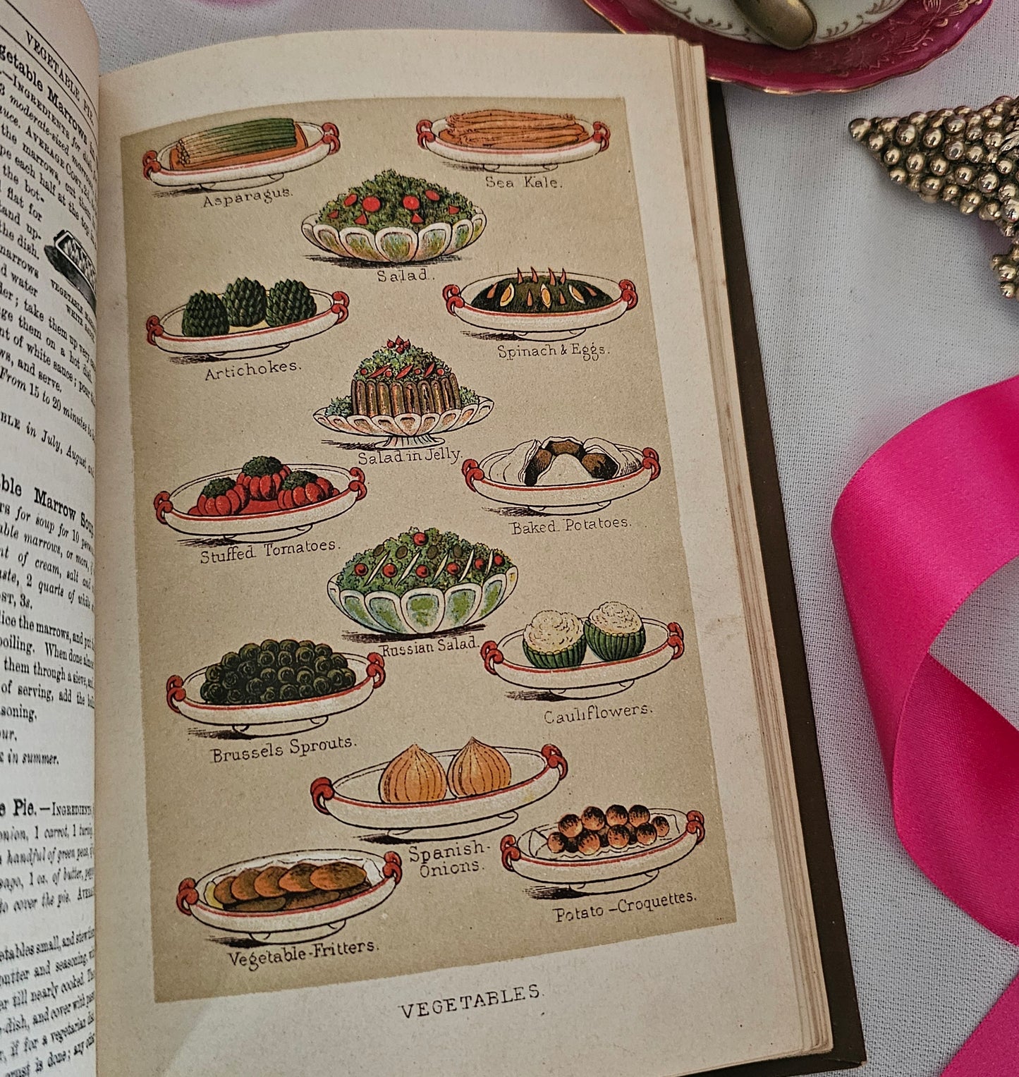 1891 Mrs Beeton's Every Day Cookery and Housekeeping Book / Ward Lock & Co., London / Richly Illustrated Including Eight Colour Plates / Box