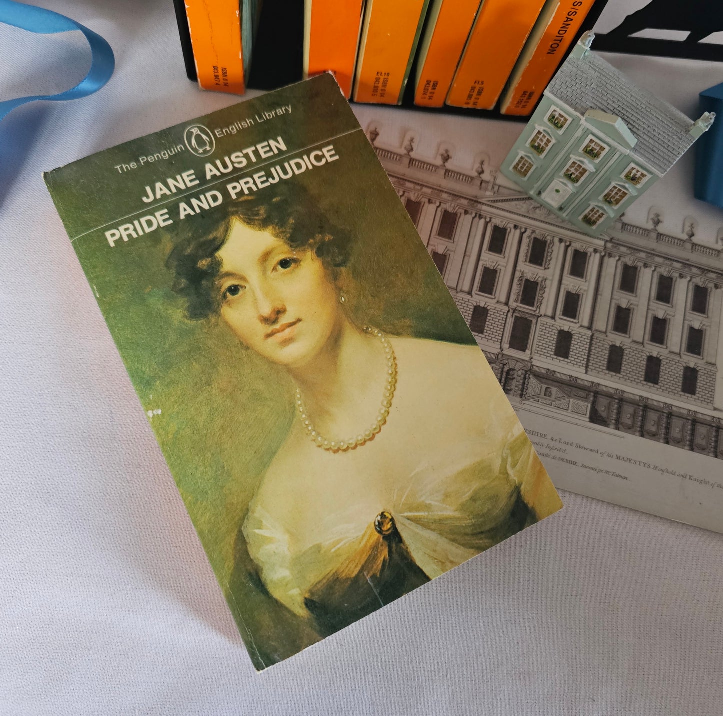 1976 Jane Austen Vintage Set / Penguin Books, London / 7 Paperback Books / In Good Condition / Pride &amp; Prejudice, Emma, Persuasion etc.